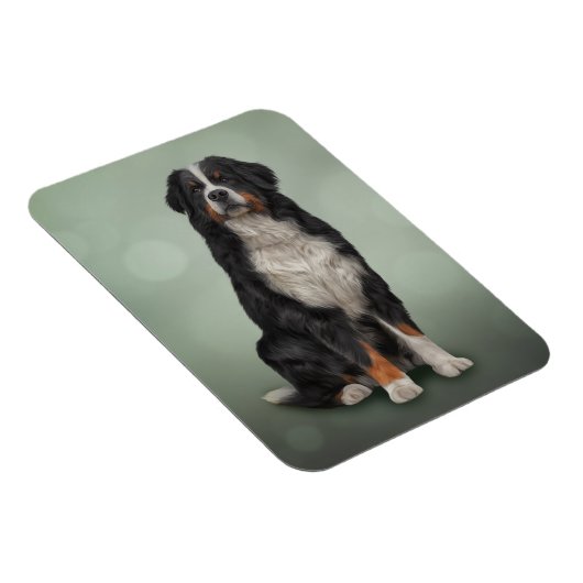 Bernese Mountain Dog Magneet (Rechterzijde)