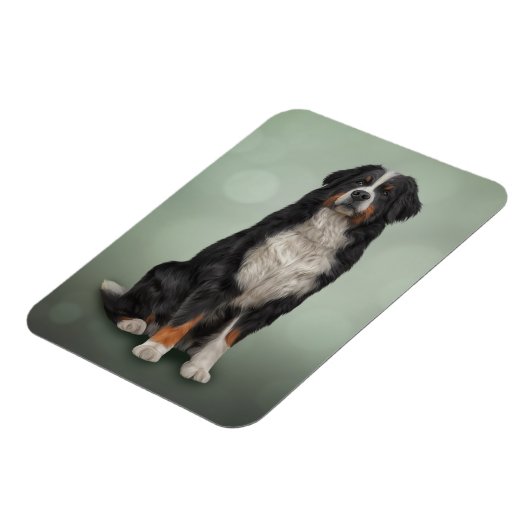 Bernese Mountain Dog Magneet (Linkerzijde)