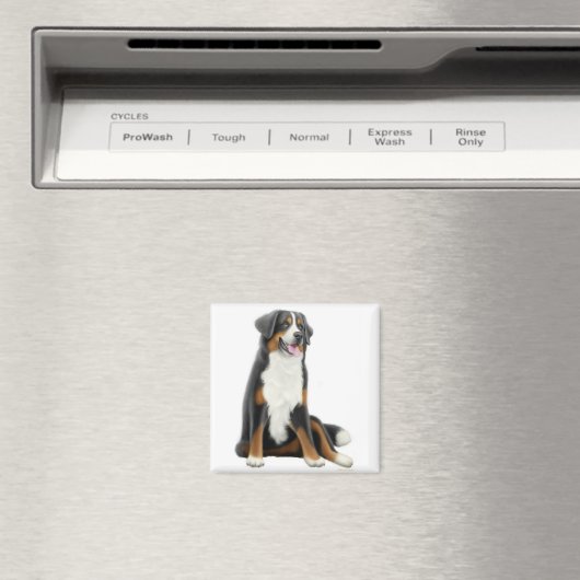 Bernese Mountain Dog Magnet (Insitu (Vaatwasser))