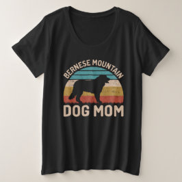 Bernese Mountain Dog Mam, Bernese Dog Mam Grote Maat T-shirt