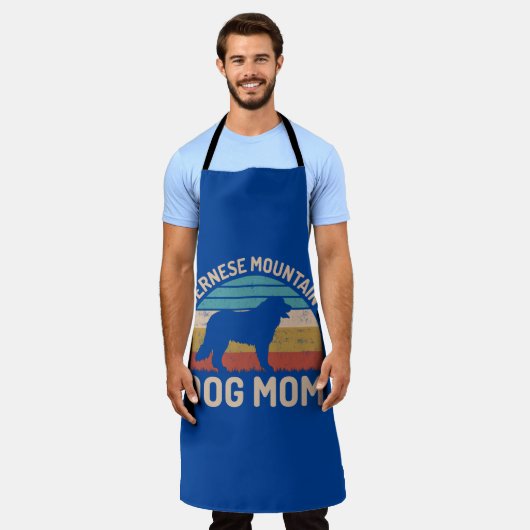 Bernese Mountain Dog Mam, Bernese Dog Mam Schort (Gedragen)