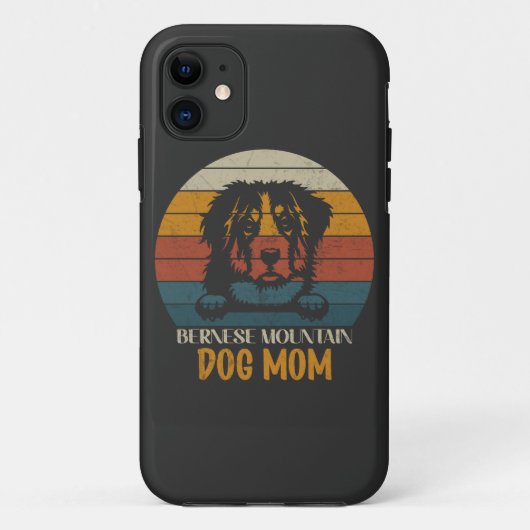 Bernese Mountain Dog Mam, Bernese hondenmoeder Case-Mate iPhone Case (Achterkant)