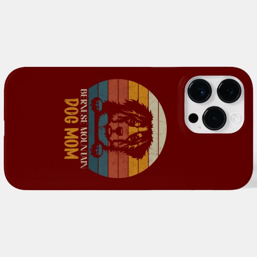 Bernese Mountain Dog Mam, Bernese hondenmoeder Case-Mate iPhone Case (Achterkant (horizontaal))