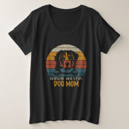 Bernese Mountain Dog Mam, Bernese hondenmoeder Grote Maat T-shirt