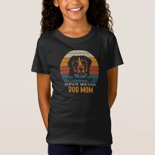 Bernese Mountain Dog Mam, Bernese hondenmoeder T-shirt (Voorkant)