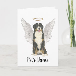 Bernese Mountain Dog Memorial Kaart