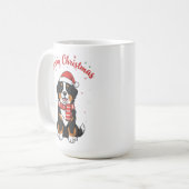 Bernese Mountain Dog Merry Christmas Doodle  Koffiemok (Voorkant links)
