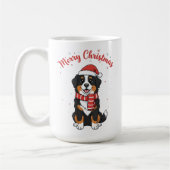 Bernese Mountain Dog Merry Christmas Doodle  Koffiemok (Links)