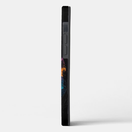 Bernese Mountain Dog met Mountain Sunrise uitzicht Case-Mate iPhone Case (Achterkant / Links)