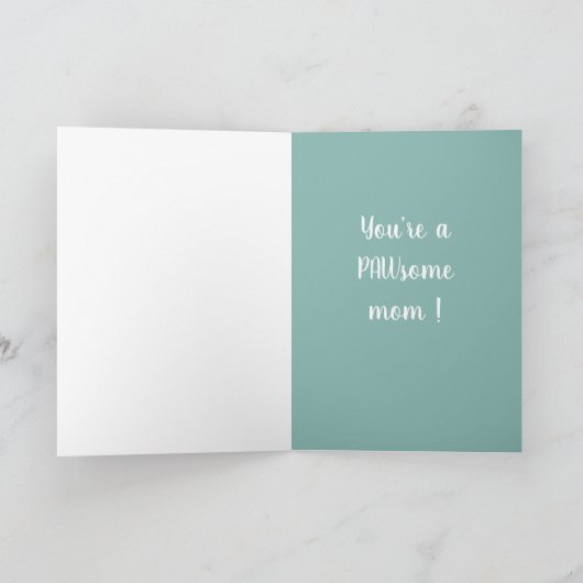 Bernese Mountain Dog Moederdag Kaart (Binnen)