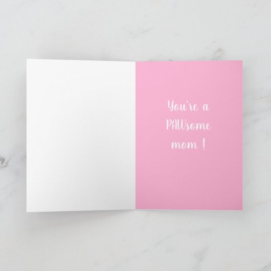 Bernese Mountain Dog Moederdag Kaart (Binnen)