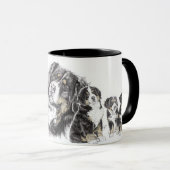 Bernese Mountain Dog Mok (Voorkant rechts)