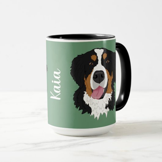 Bernese Mountain Dog Mok (Voorkant rechts)