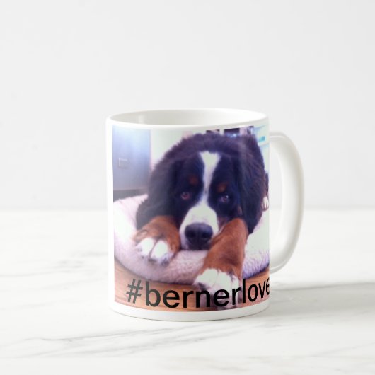 Bernese Mountain Dog Mok (Voorkant rechts)