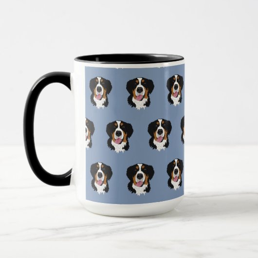 Bernese Mountain Dog Mok (Links)
