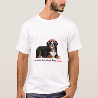 Bernese Mountain Dog Mom Bandana Pet Lover Gift T-shirt