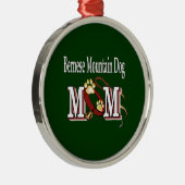 Bernese Mountain Dog MOM Metalen Ornament (Rechts)