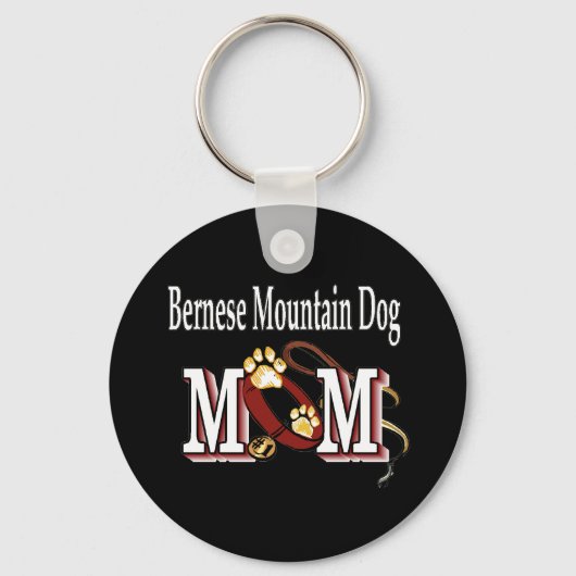 Bernese Mountain Dog MOM Sleutelhanger (Voorkant)