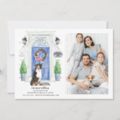 Bernese Mountain Dog Moving Announcement Kaart (Voorkant)