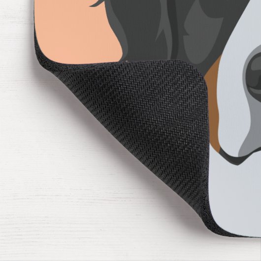 Bernese Mountain Dog Muismat (Hoek)