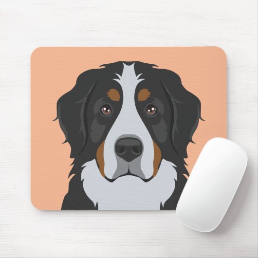 Bernese Mountain Dog Muismat (Met muis)