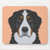 Bernese Mountain Dog Muismat (Voorkant)