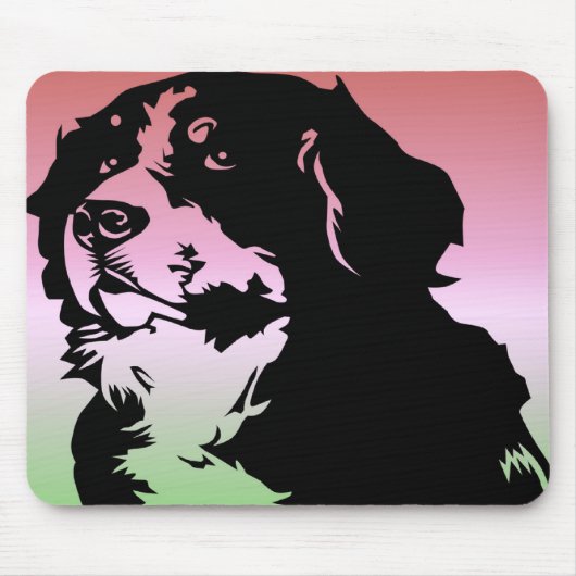 Bernese Mountain Dog Muismat (Voorkant)