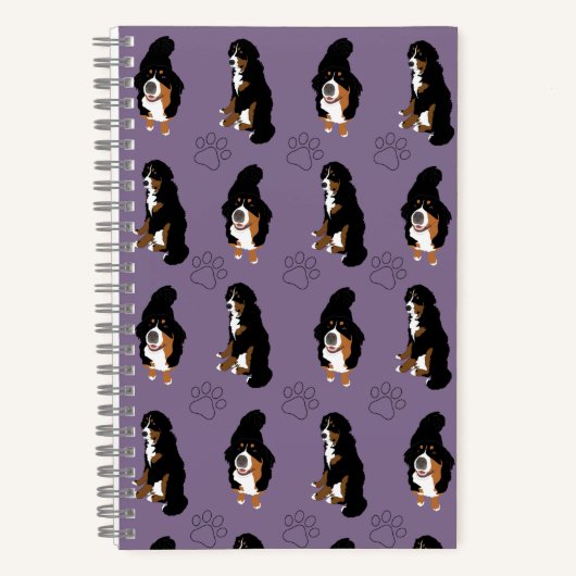 Bernese Mountain Dog Notitieboek (Voorkant)