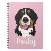 Bernese Mountain Dog Notitieboek (Voorkant)