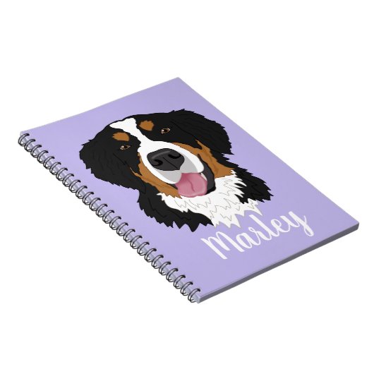 Bernese Mountain Dog Notitieboek (Rechterzijde)