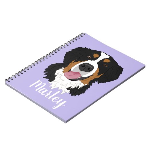 Bernese Mountain Dog Notitieboek (Linkerzijde)