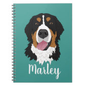 Bernese Mountain Dog Notitieboek (Voorkant)