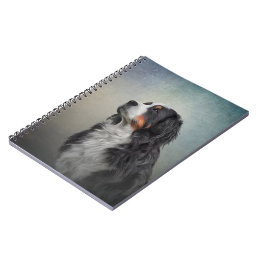 Bernese Mountain Dog Notitieboek (Linkerzijde)