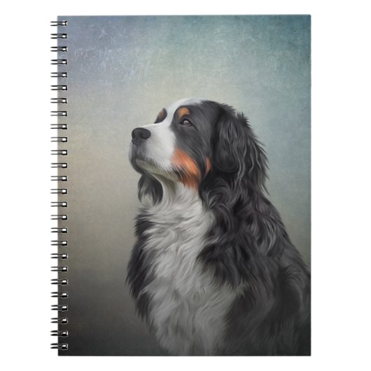 Bernese Mountain Dog Notitieboek (Voorkant)