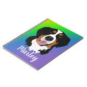 Bernese Mountain Dog Notitieboek (Linkerzijde)