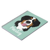 Bernese Mountain Dog Notitieboek (Linkerzijde)