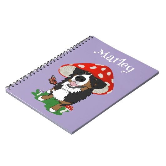 Bernese Mountain Dog Notitieboek (Linkerzijde)