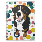Bernese Mountain Dog Notitieboek (Voorkant)