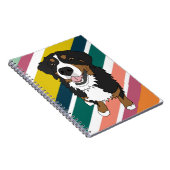 Bernese Mountain Dog Notitieboek (Rechterzijde)