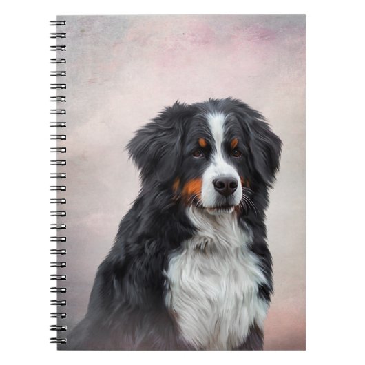 Bernese Mountain Dog Notitieboek (Voorkant)