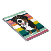 Bernese Mountain Dog Notitieboek (Rechterzijde)