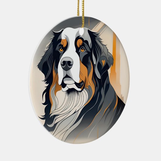 Bernese Mountain Dog Ornament (Rechts)