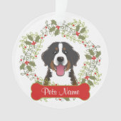 Bernese Mountain Dog  Ornament (voorkant)