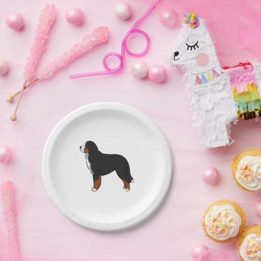 Bernese Mountain Dog Papieren Bordje (Feest)