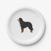 Bernese Mountain Dog Papieren Bordje (Voorkant)