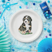 Bernese Mountain Dog Papieren Bordje (Feest)