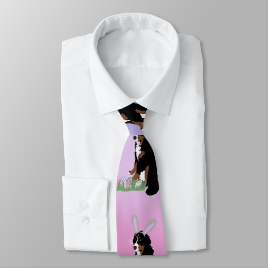  Bernese Mountain Dog Pasen Stropdas (Gebonden)