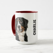 Bernese Mountain Dog - Persoonlijke microbe Mok (Voorkant links)