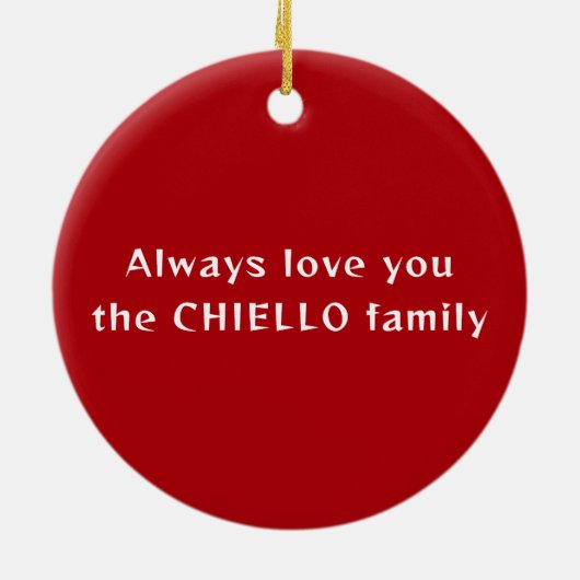 Bernese Mountain Dog Photo Ornament (Achterkant)