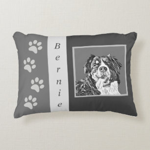 Bernese Mountain Dog Pillow Accent Kussen